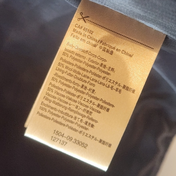 wool blend quilted plaid vest Women's Sz Medium SCOTCH & SODA - Picture 14 of 16